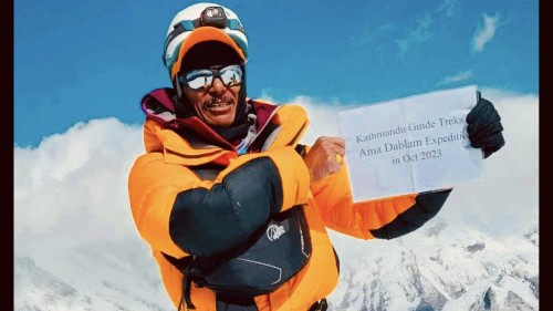 Ascension de l'Ama dablam